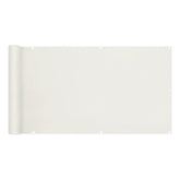 Sekey balcony privacy screen made of 100% polyester, white